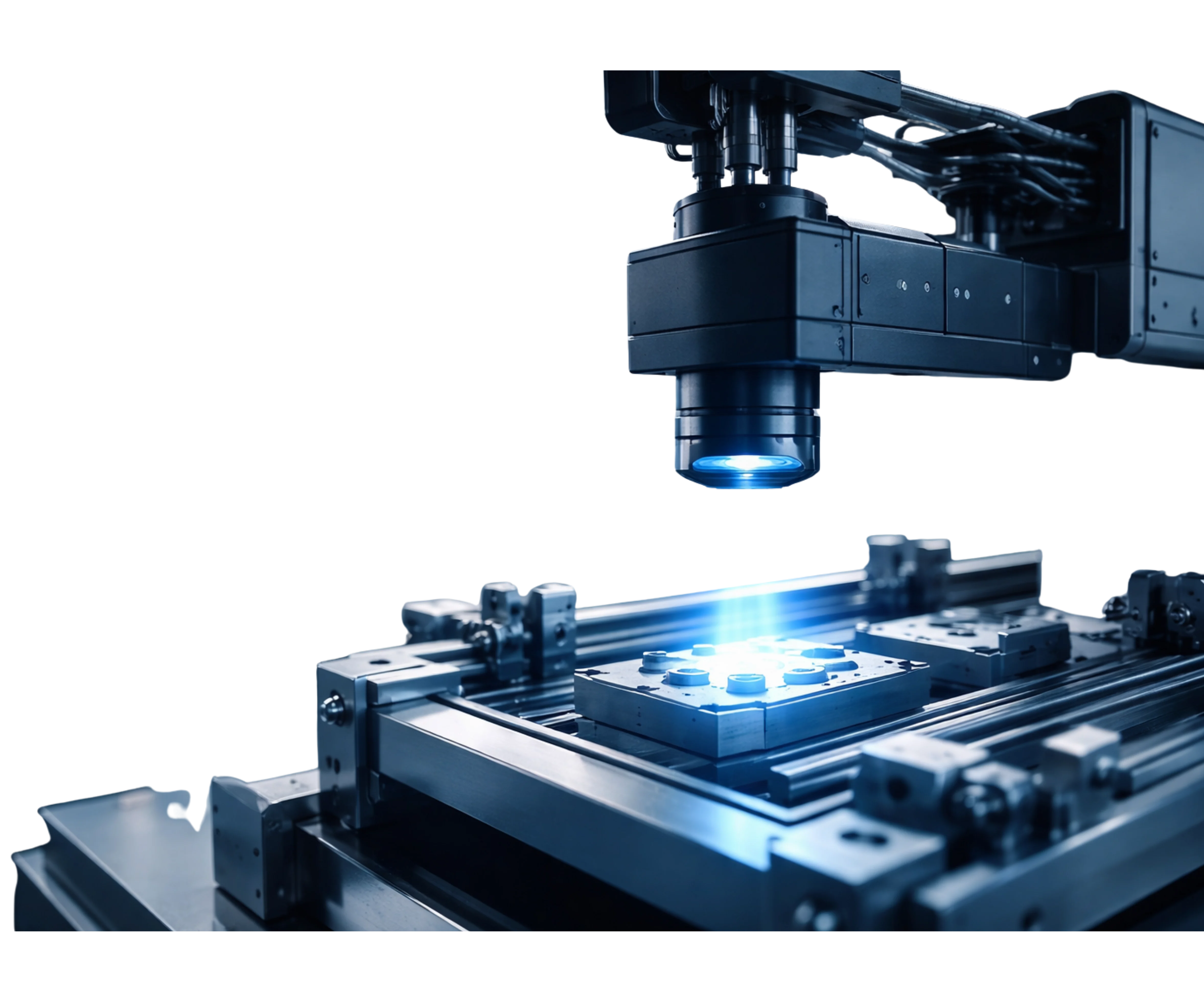 VisionOS AI machine vision defect inspection interface